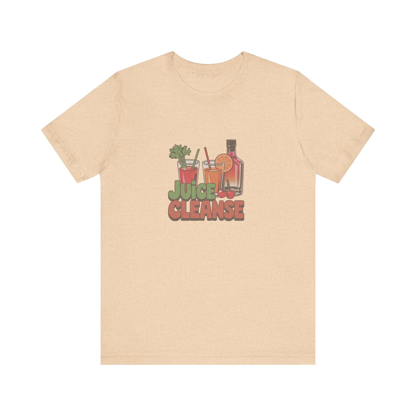 Juice Cleanse Liquid Diet — Boozy Brunch Retro Tee (Light)