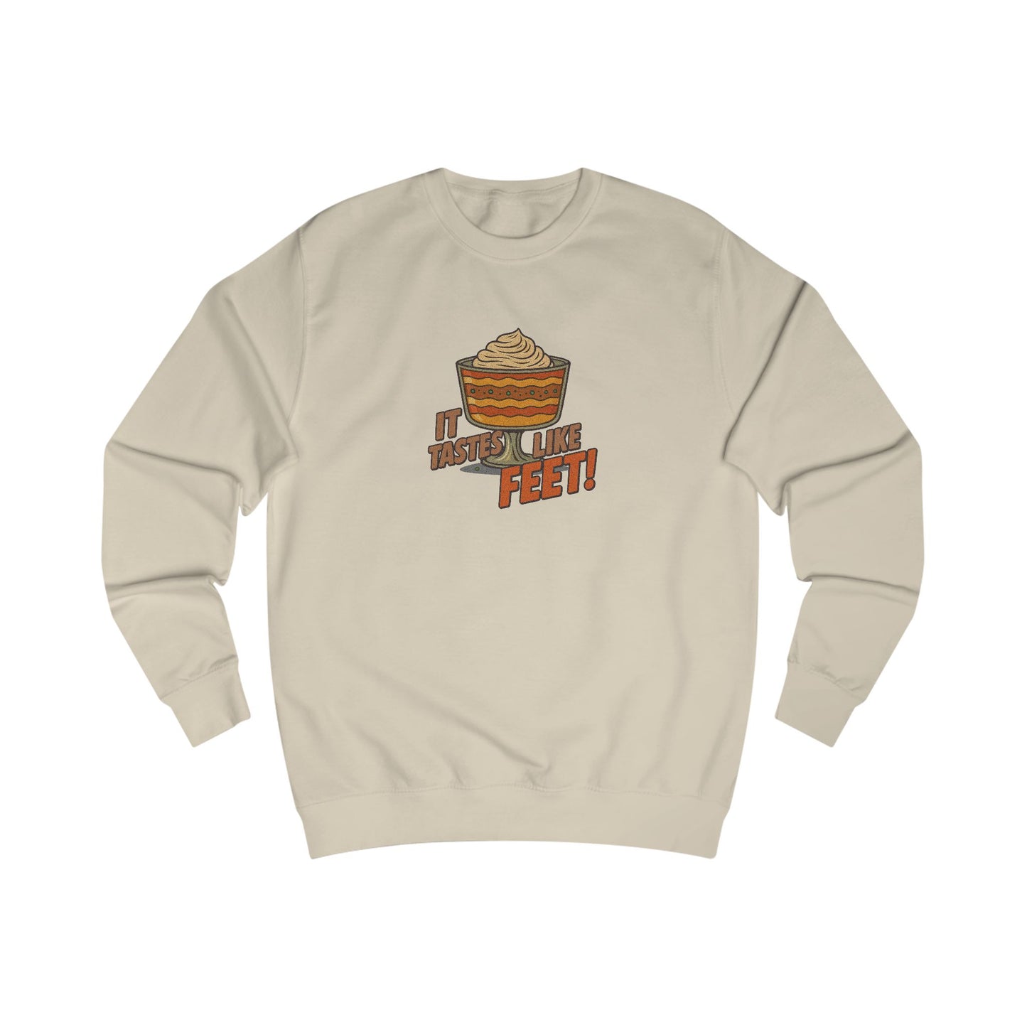 It Tastes Like Feet! — Thanksgiving Trifle Retro Sweatshirt (Light)