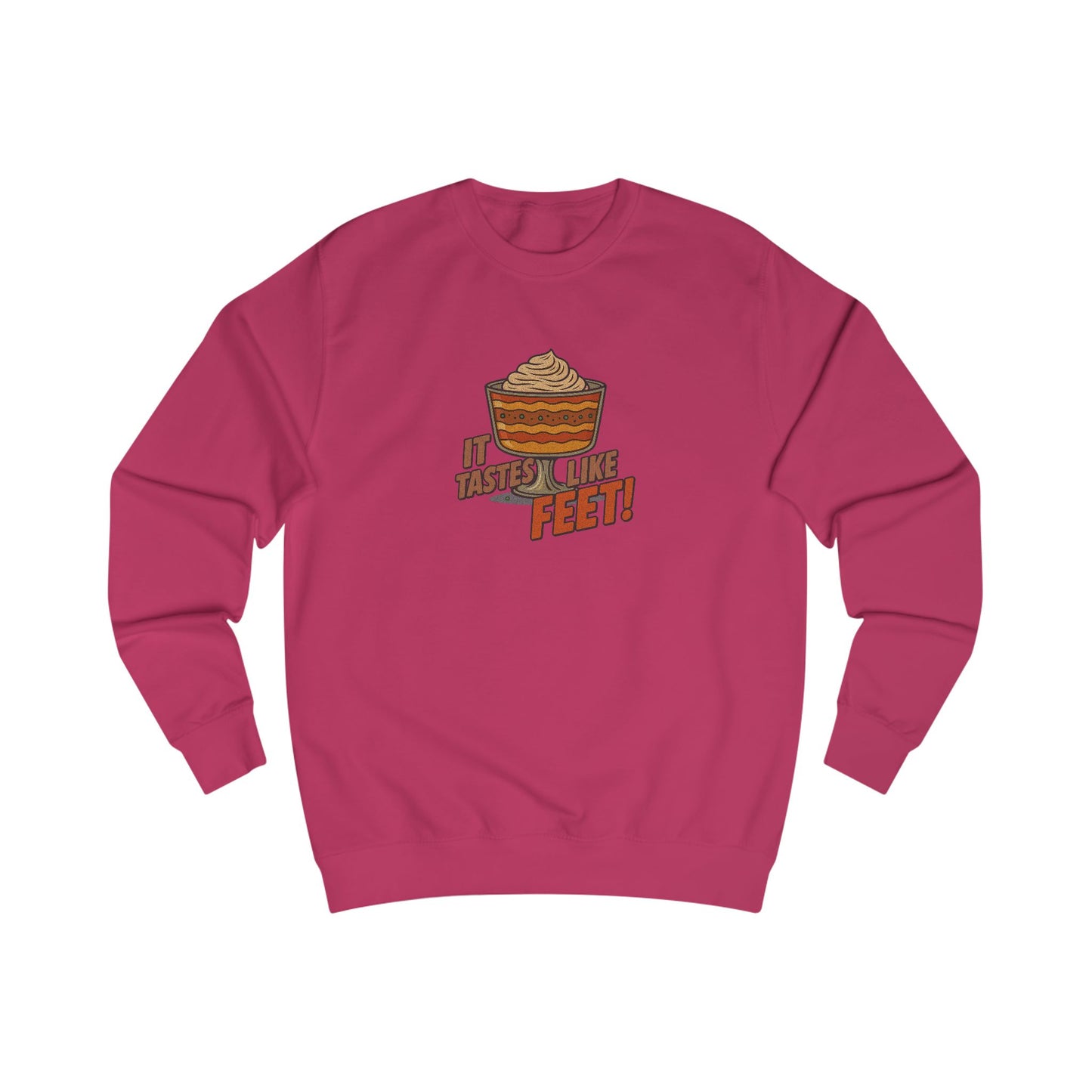 It Tastes Like Feet! — Thanksgiving Trifle Retro Sweatshirt (Light)