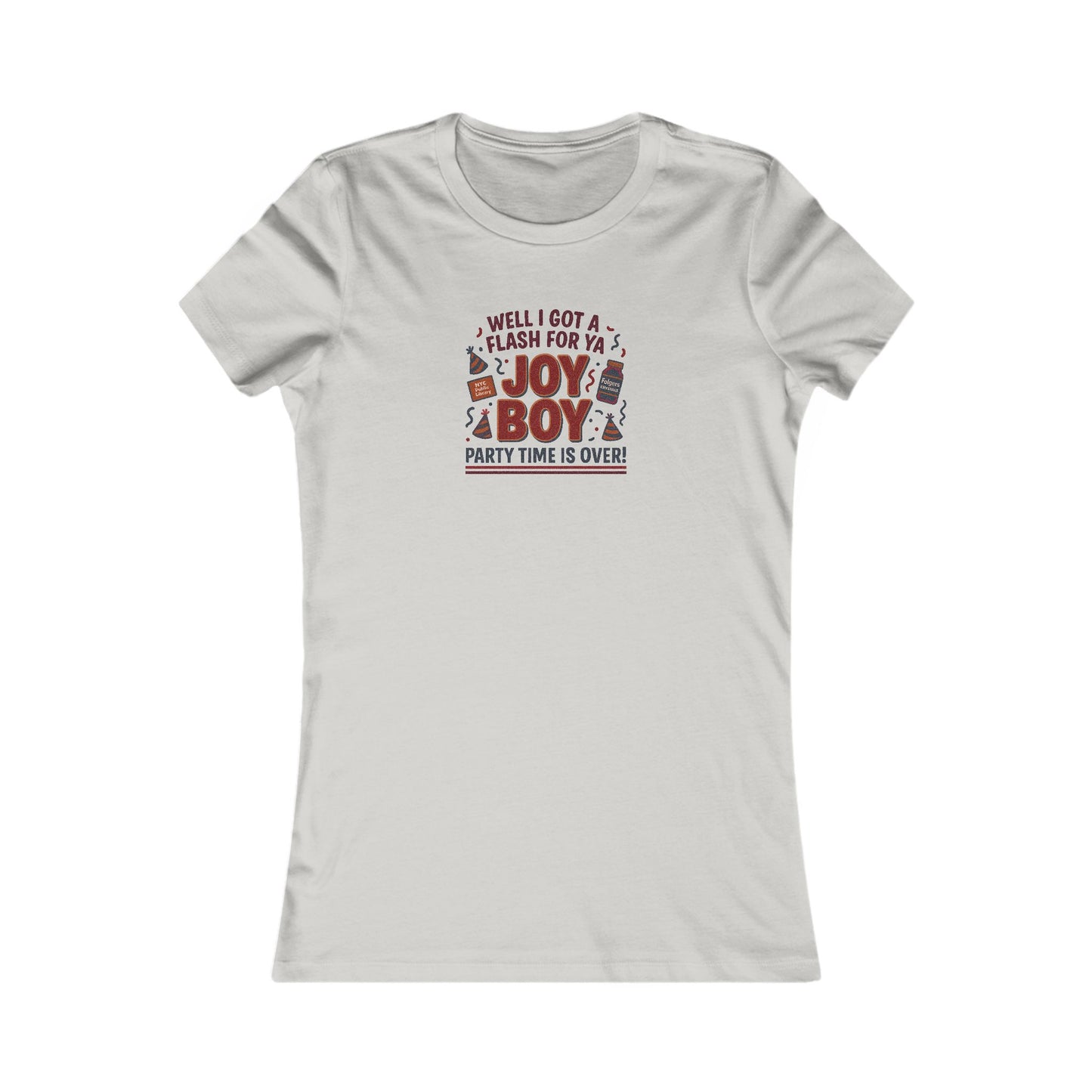 Joy Boy — Seinfeld Library Investigator Retro Women's Tee (Light)