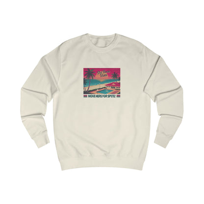 Del Boca Vista (Move Here For Spite!) — Seinfeld Retro Sweatshirt (Light)