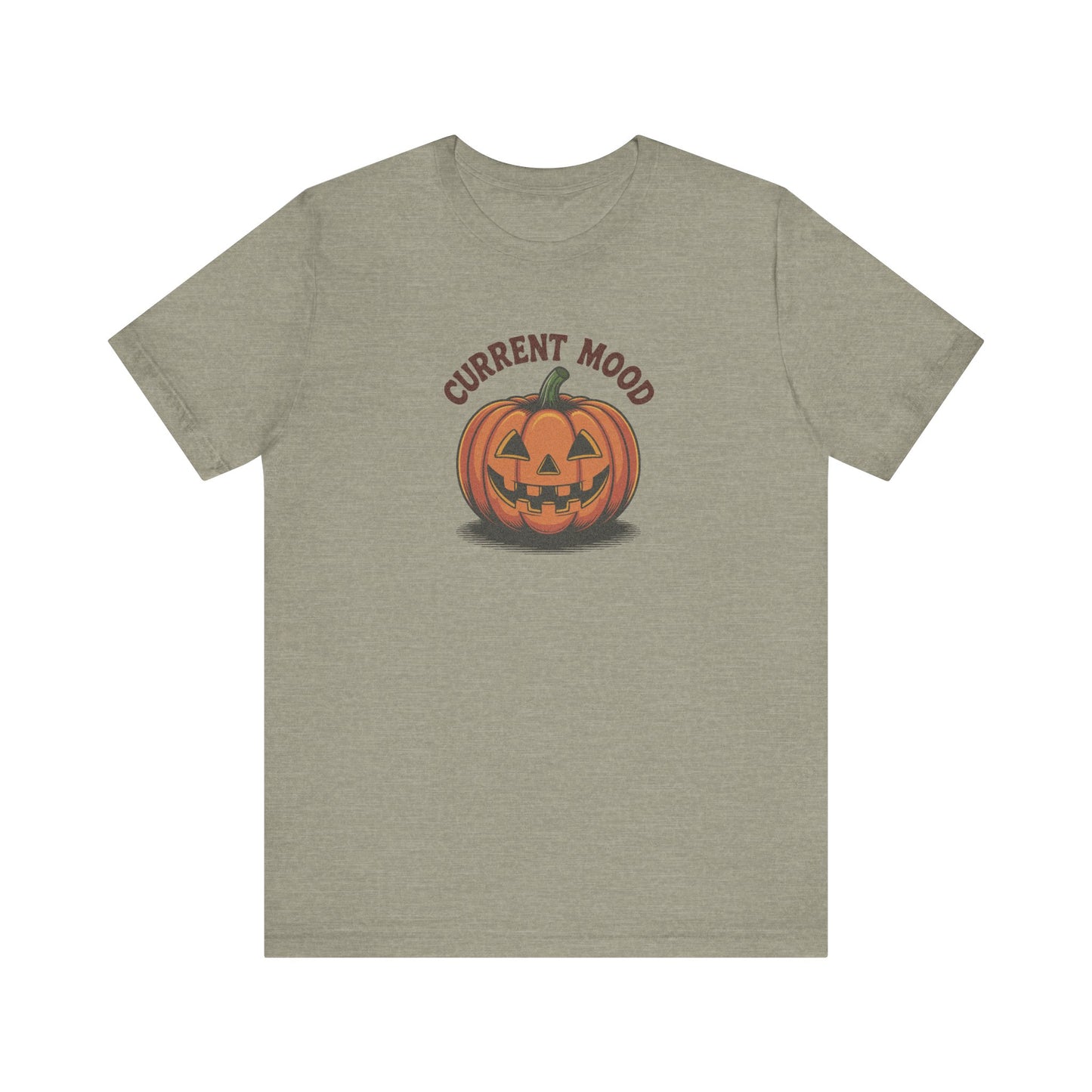 Current Mood (Vintage Jack) — Retro Halloween Tee (Light)