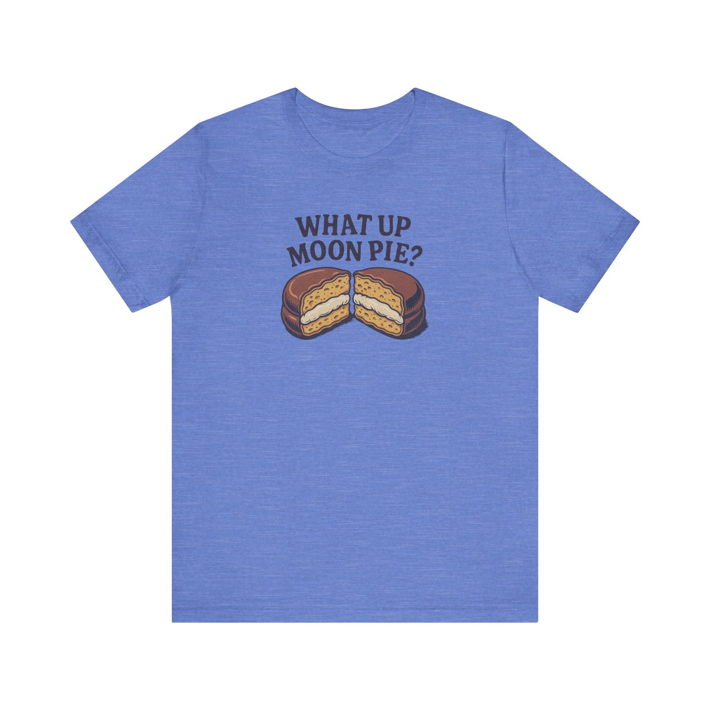 What Up, Moon Pie? — Big Bang Theory Retro Tee (Light)