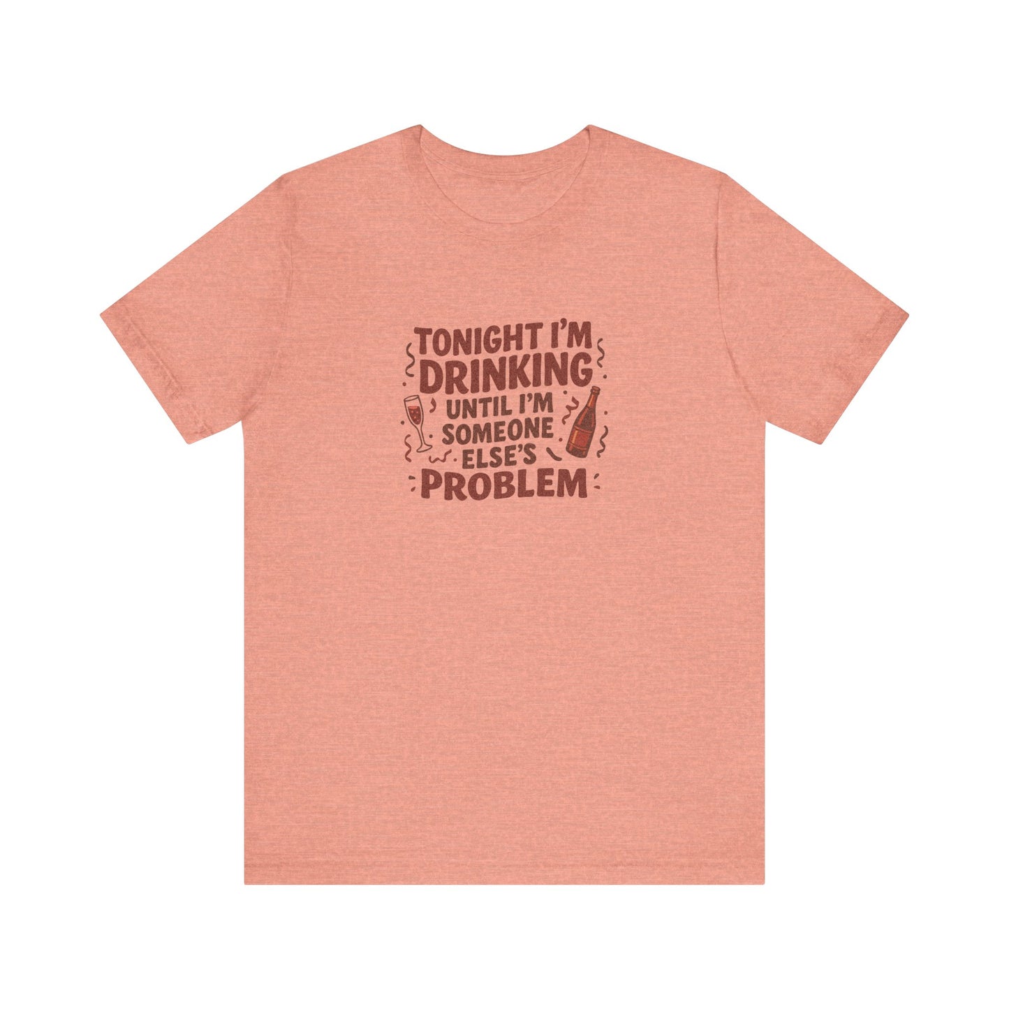 The Problem is Coming From Inside the Bar — Retro Tee (Light)