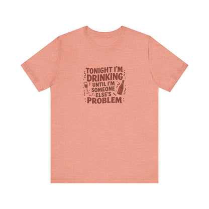 The Problem is Coming From Inside the Bar — Retro Tee (Light)