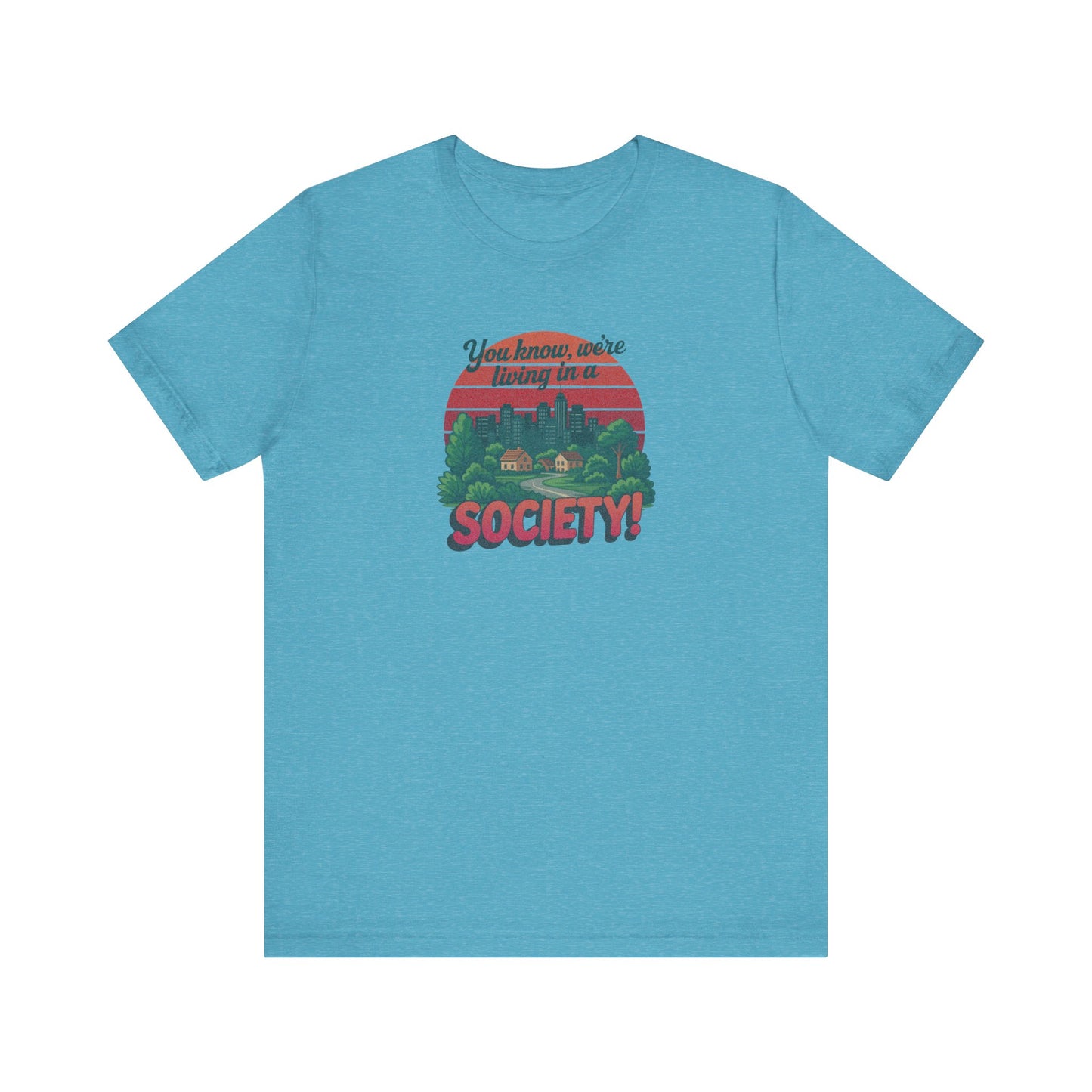 We’re Living in a Society! — Seinfeld Retro Tee (Light)