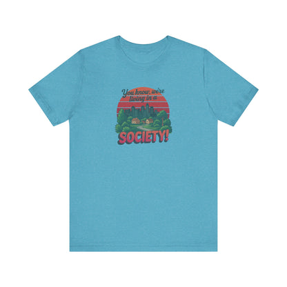 We’re Living in a Society! — Seinfeld Retro Tee (Light)