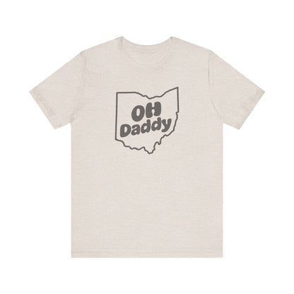 OH Daddy Shirt — Funny Ohio Dad Gift, Retro Pun Tee