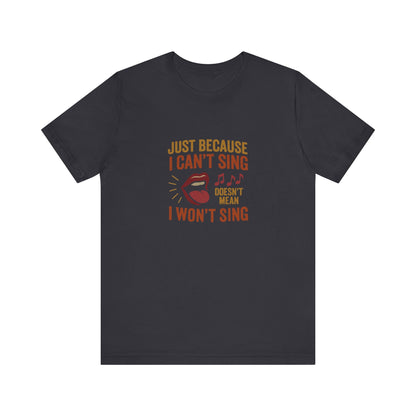 Sing Like Nobody’s Listening — Retro Tee (Dark)