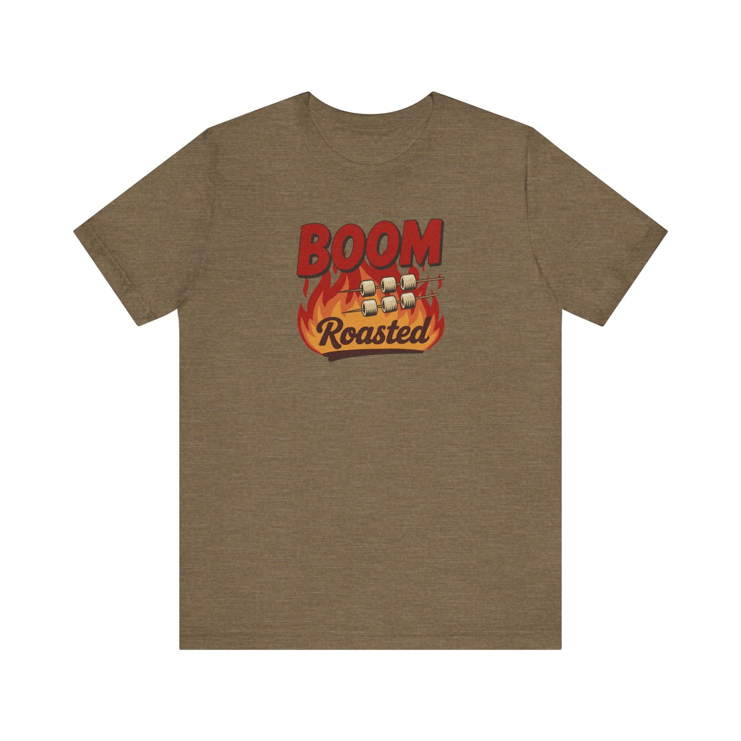 Boom, Roasted — Michael Scott Retro Tee (Light)