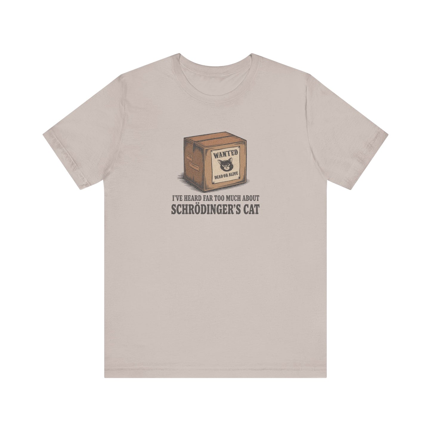 Schrödinger’s Cat — Big Bang Theory Retro Tee (Light)