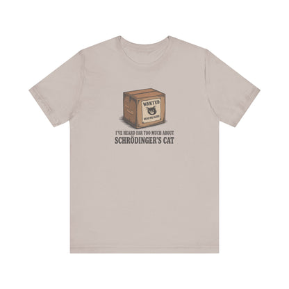 Schrödinger’s Cat — Big Bang Theory Retro Tee (Light)