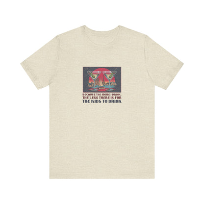 Open Bar (for the Kids) — Friends Retro Tee (Light)
