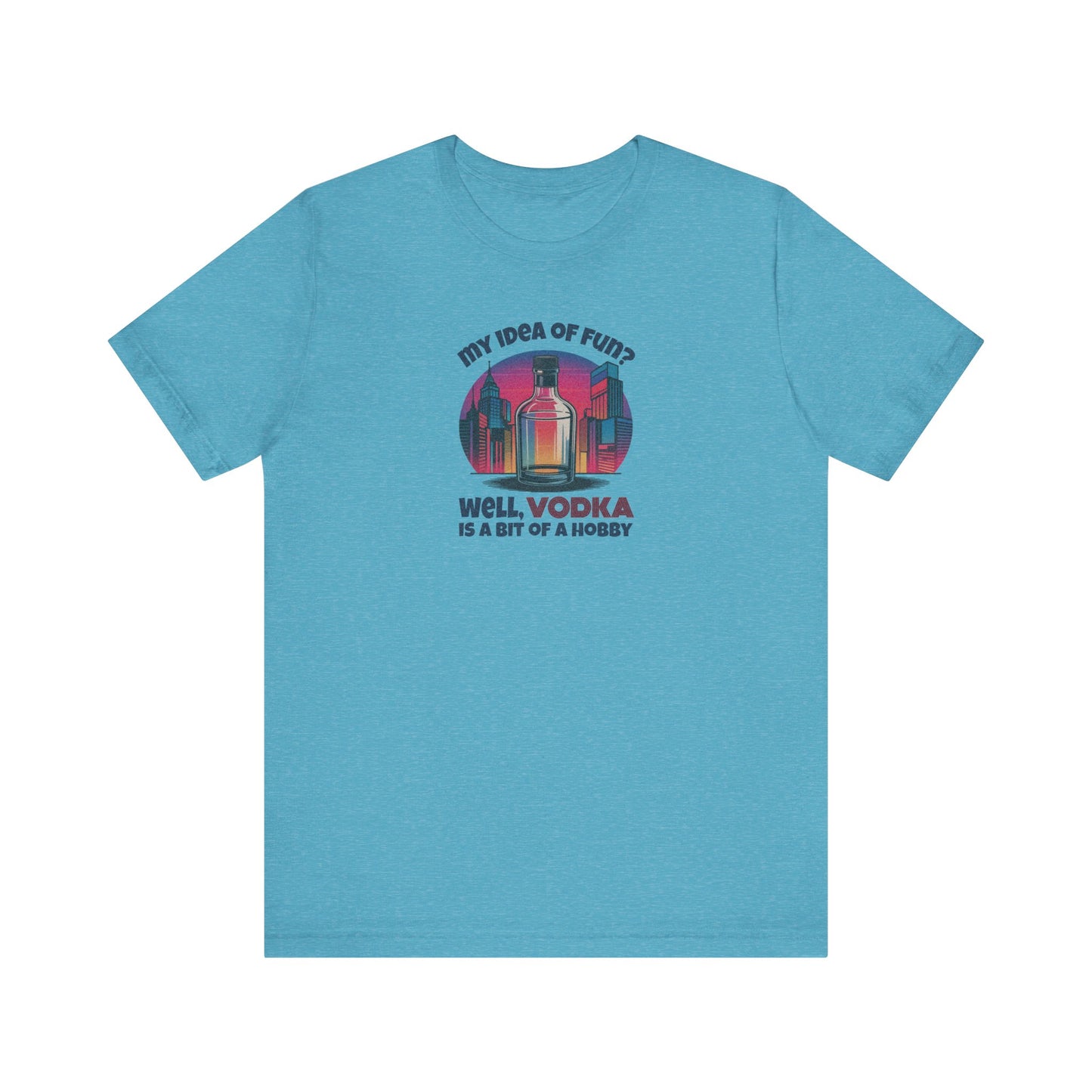 Vodka is a Bit of a Hobby — Retro Graphic Tee (Dark)