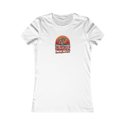 The Physics is Theoretical, But the Fun is Real — Retro Women's Tee (Light)