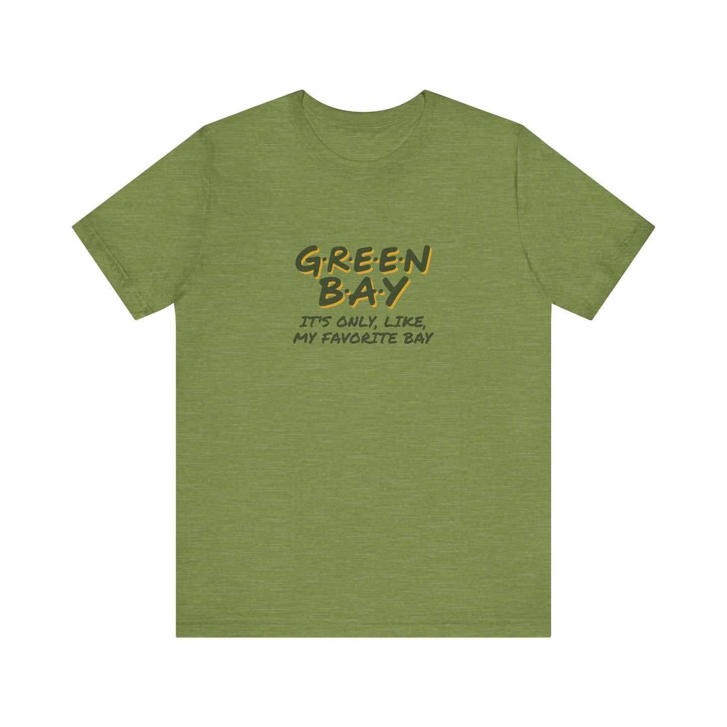 Green Bay (My Favorite Bay) — Phoebe Buffay Football Tee (Light)