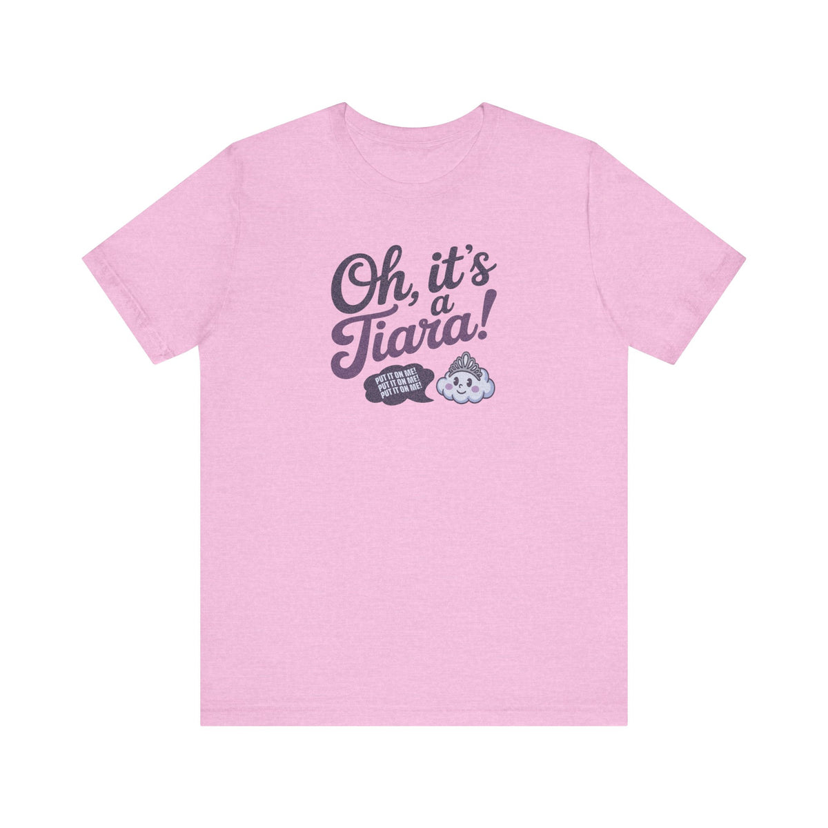 Oh, It’s a Tiara! (Put It On Me!) — Amy Farrah Fowler Retro Tee (Light)