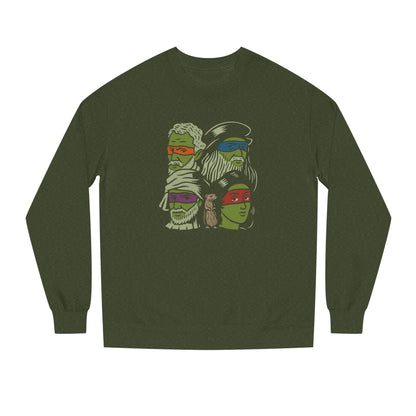 Renaissance Ninja Turtles — TMNT Retro Sweatshirt (Dark)
