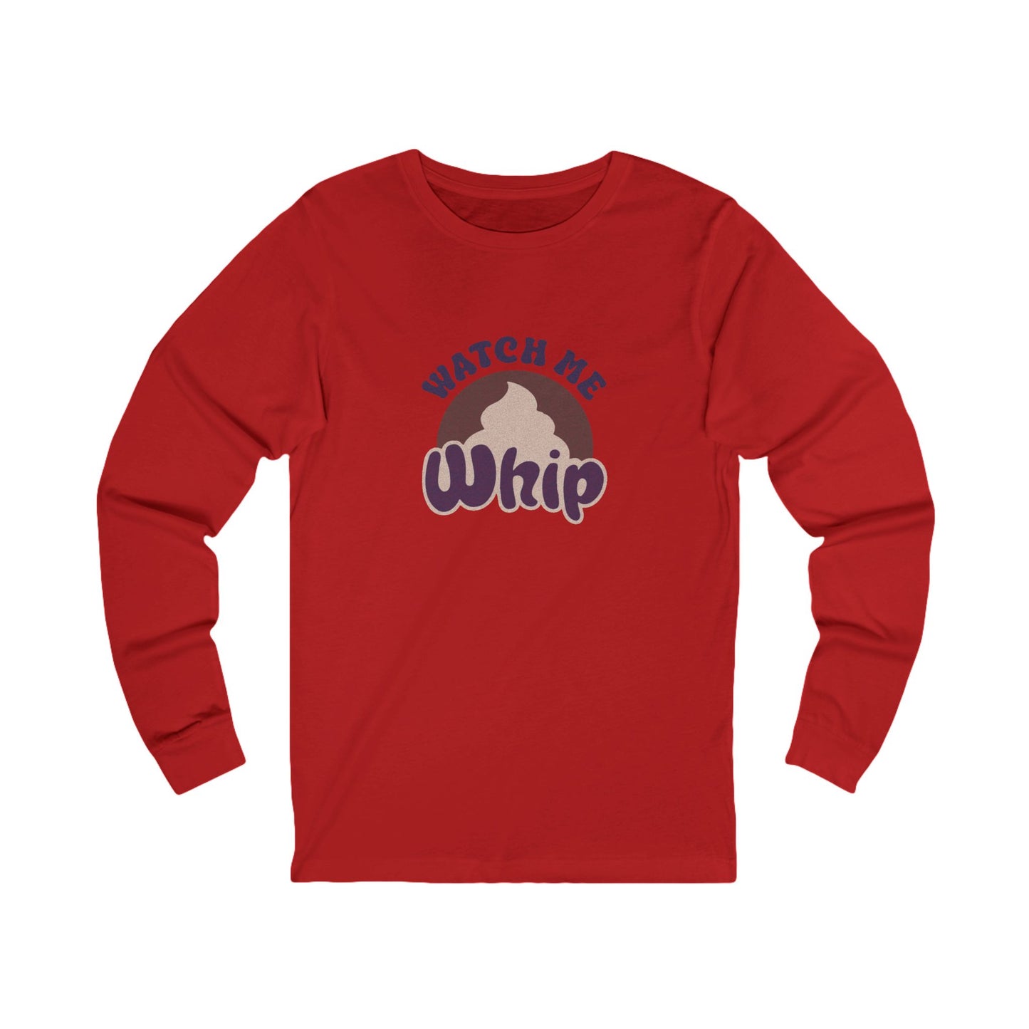 Watch Me Whip — Retro Thanksgiving Long Sleeve (Light)