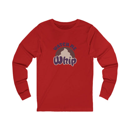 Watch Me Whip — Retro Thanksgiving Long Sleeve (Light)