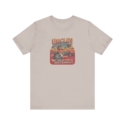 Uncles Are Not Useless (Bad Examples) — Retro Tee (Light)