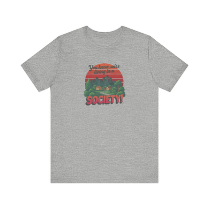 We’re Living in a Society! — Seinfeld Retro Tee (Light)