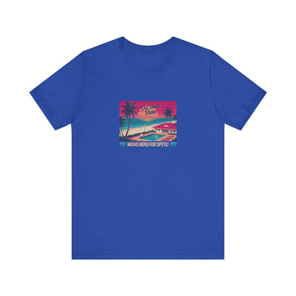Del Boca Vista (Move Here For Spite!) — Seinfeld Retro Tee (Dark)
