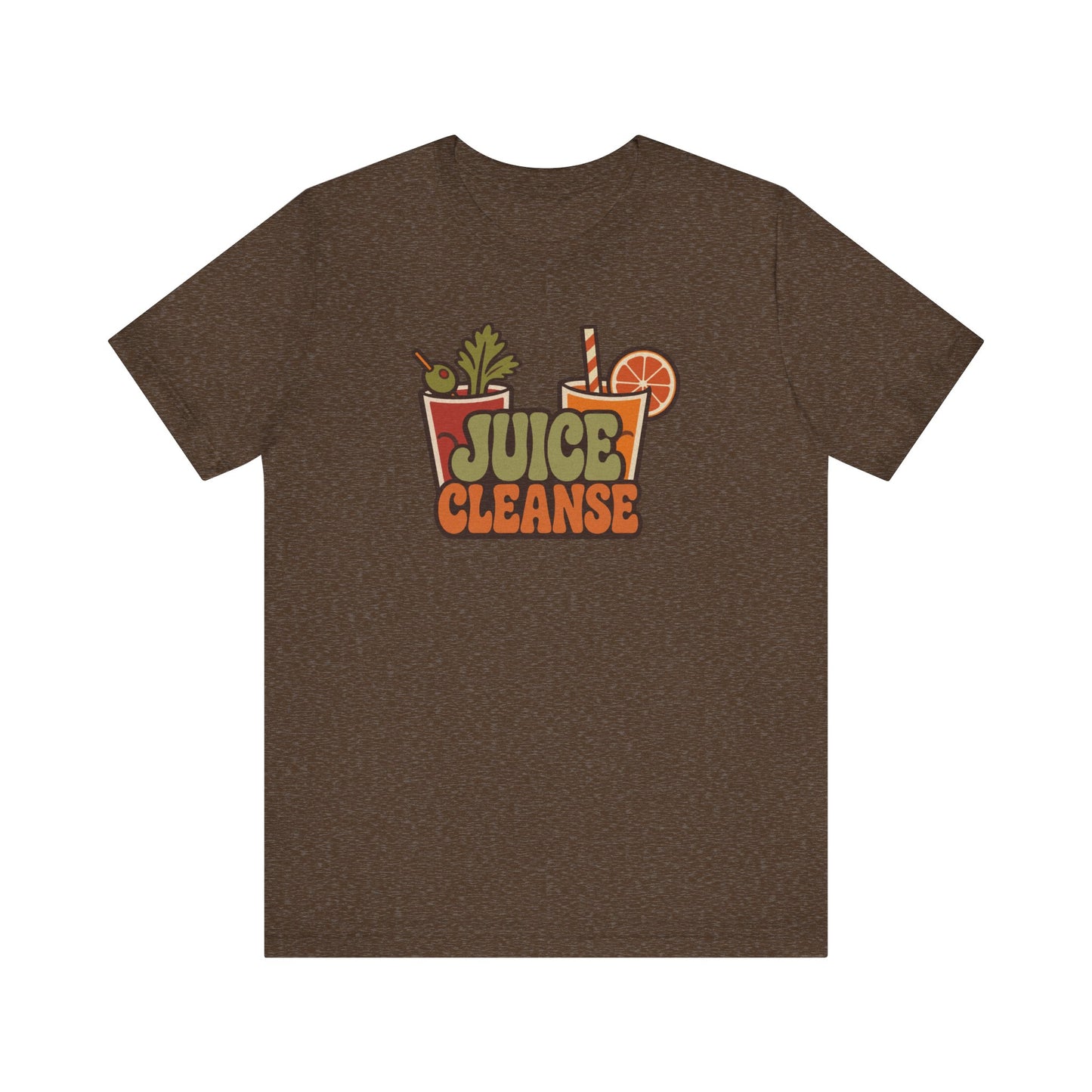 Juice Cleanse Liquid Diet — Boozy Brunch Retro Tee (Dark)