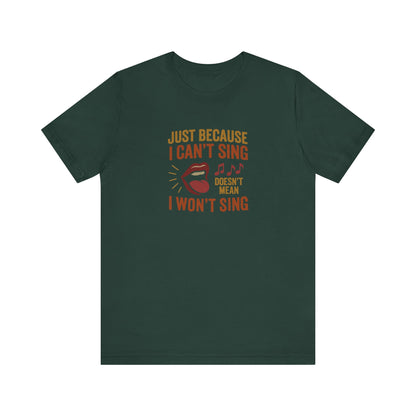 Sing Like Nobody’s Listening — Retro Tee (Dark)