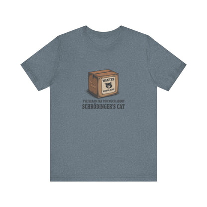 Schrödinger’s Cat — Big Bang Theory Retro Tee (Light)