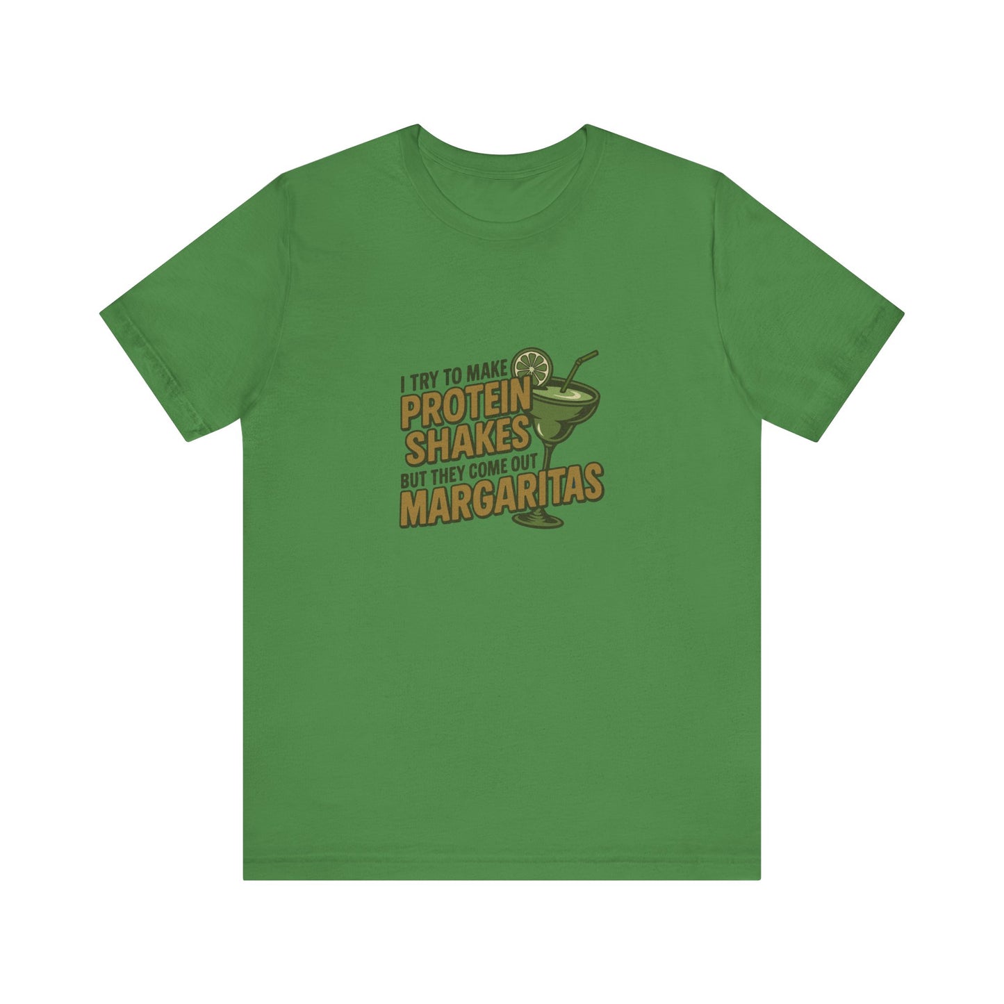 Protein Shakes (Oops, All Margaritas) — Retro Tee (Light)