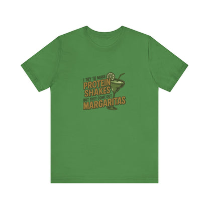 Protein Shakes (Oops, All Margaritas) — Retro Tee (Light)