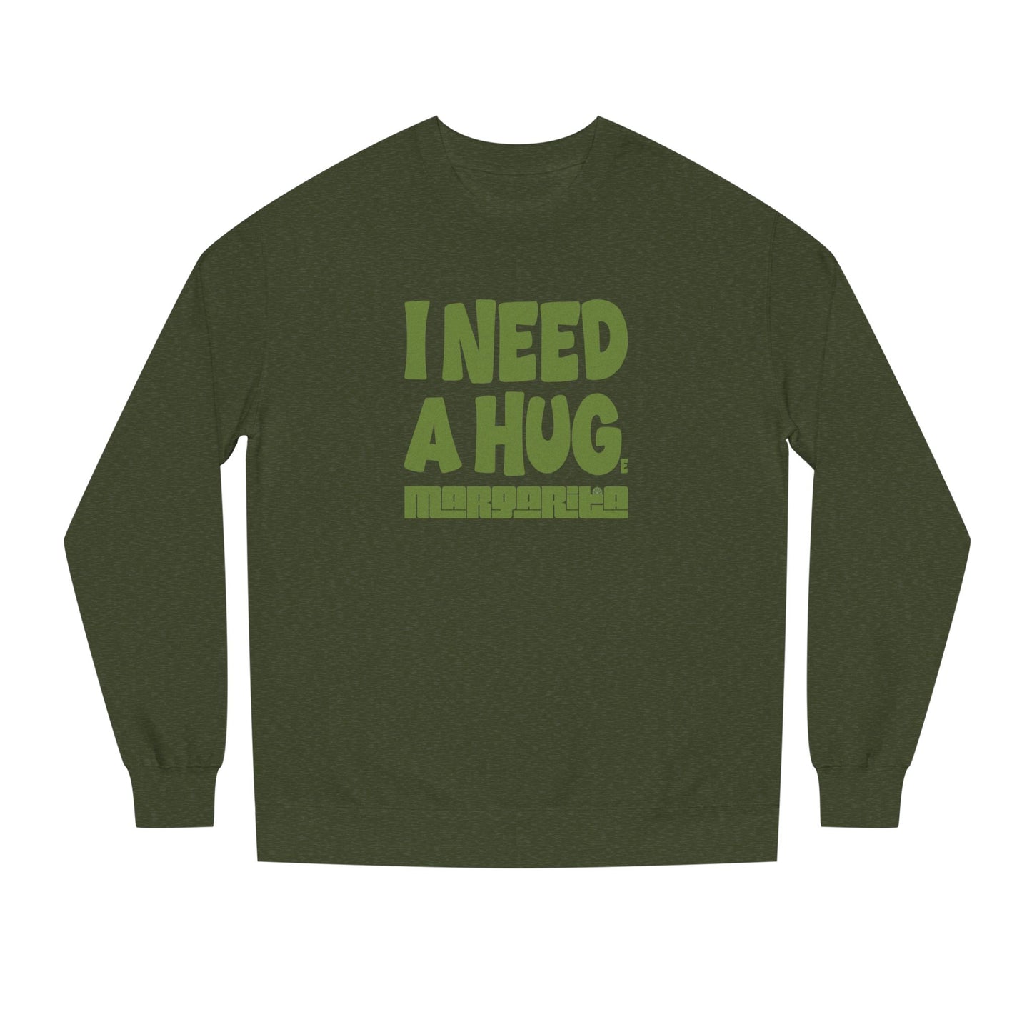 I Need a Huge Margarita – Bar Humor Retro Sweatshirt (Dark)
