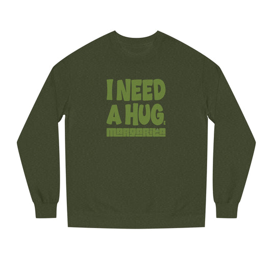 I Need a Huge Margarita – Bar Humor Retro Sweatshirt (Dark)