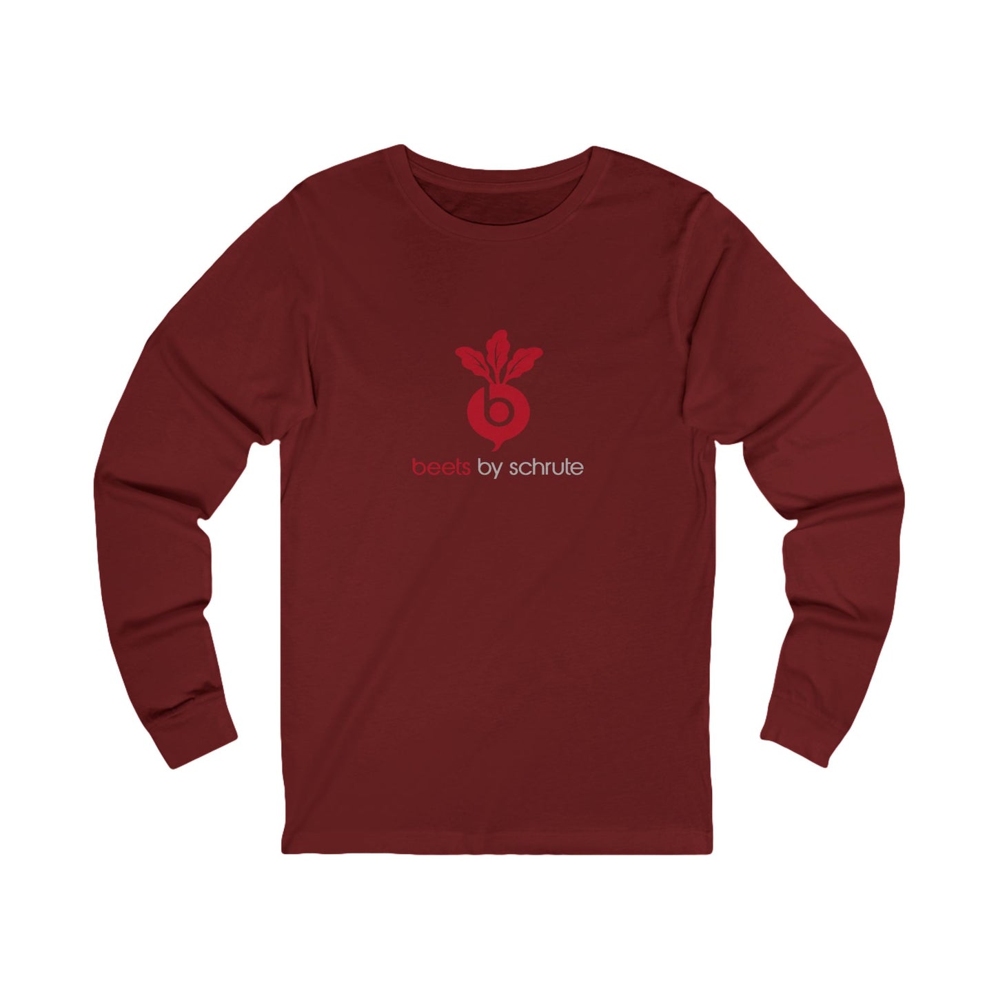 Beets by Schrute Parody Brand — The Office Long Sleeve (Dark)