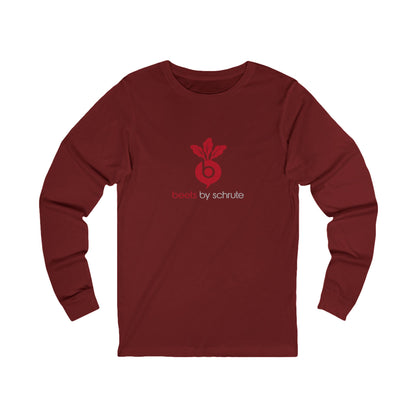 Beets by Schrute Parody Brand — The Office Long Sleeve (Dark)