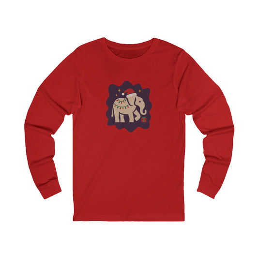 White Elephant Season — Retro Christmas Long Sleeve (Light)