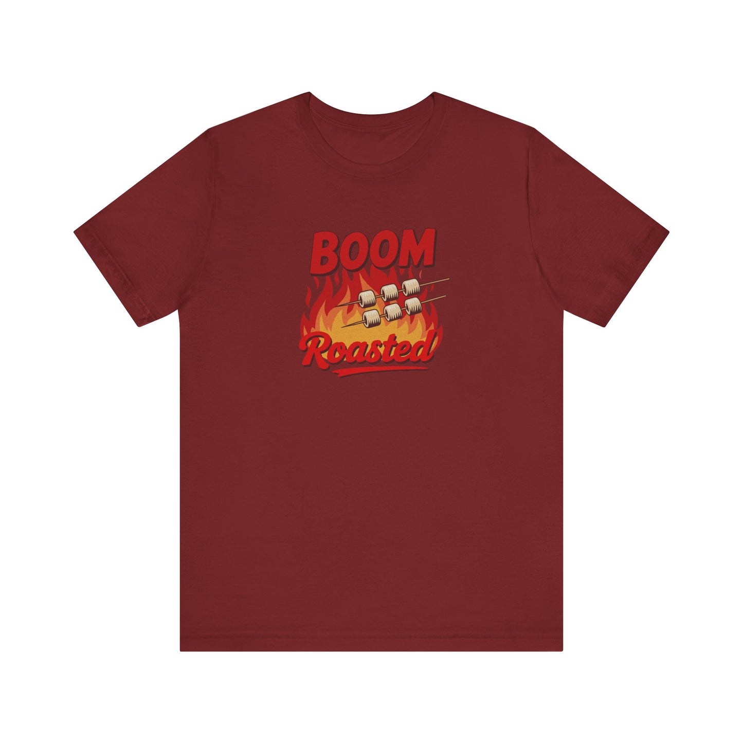Boom, Roasted — Michael Scott Retro Tee (Dark)