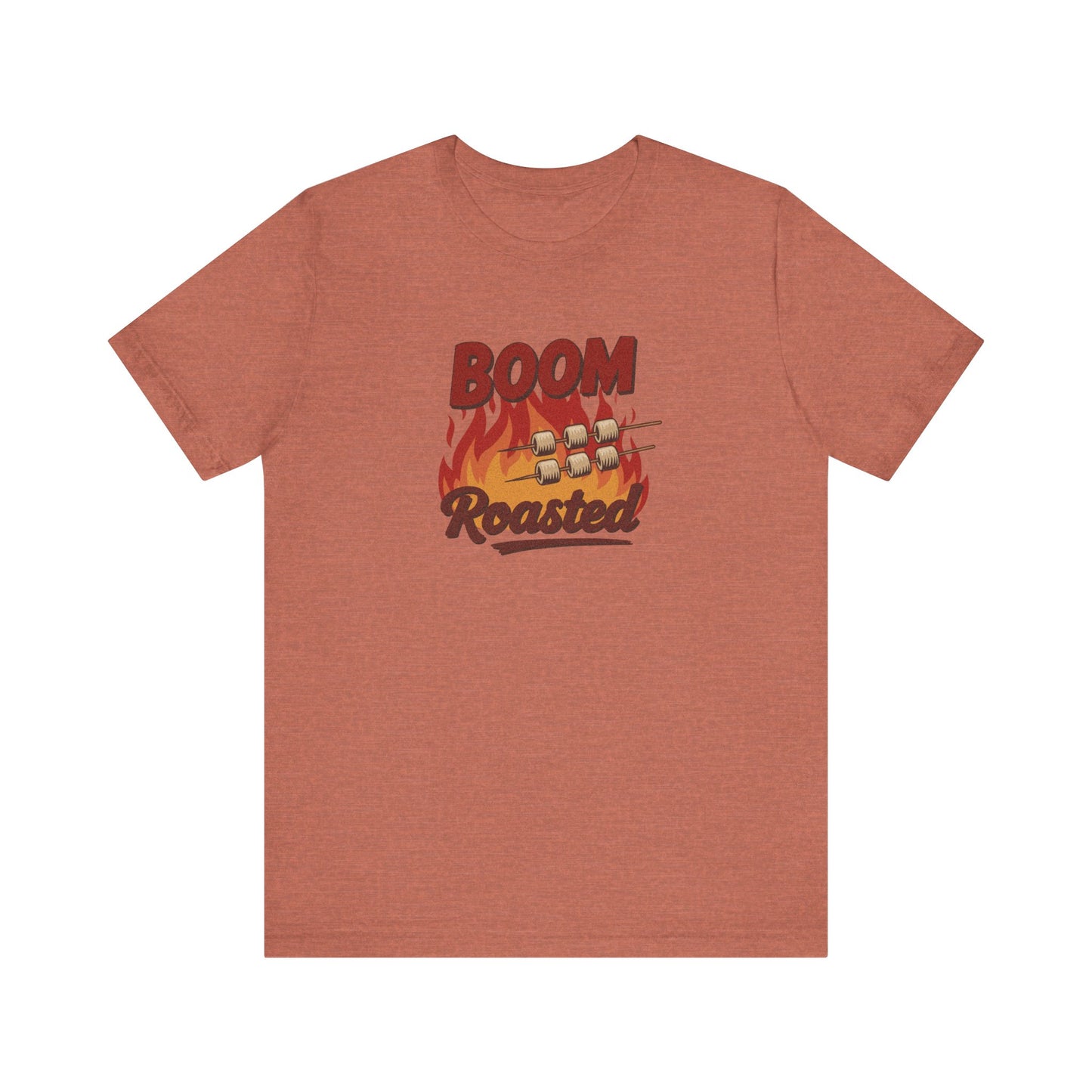 Boom, Roasted — Michael Scott Retro Tee (Light)