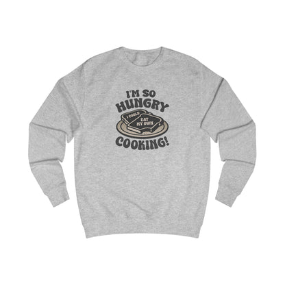 I'm So Hungry, I Could Eat My Own Cooking — Retro Sweatshirt (Light)