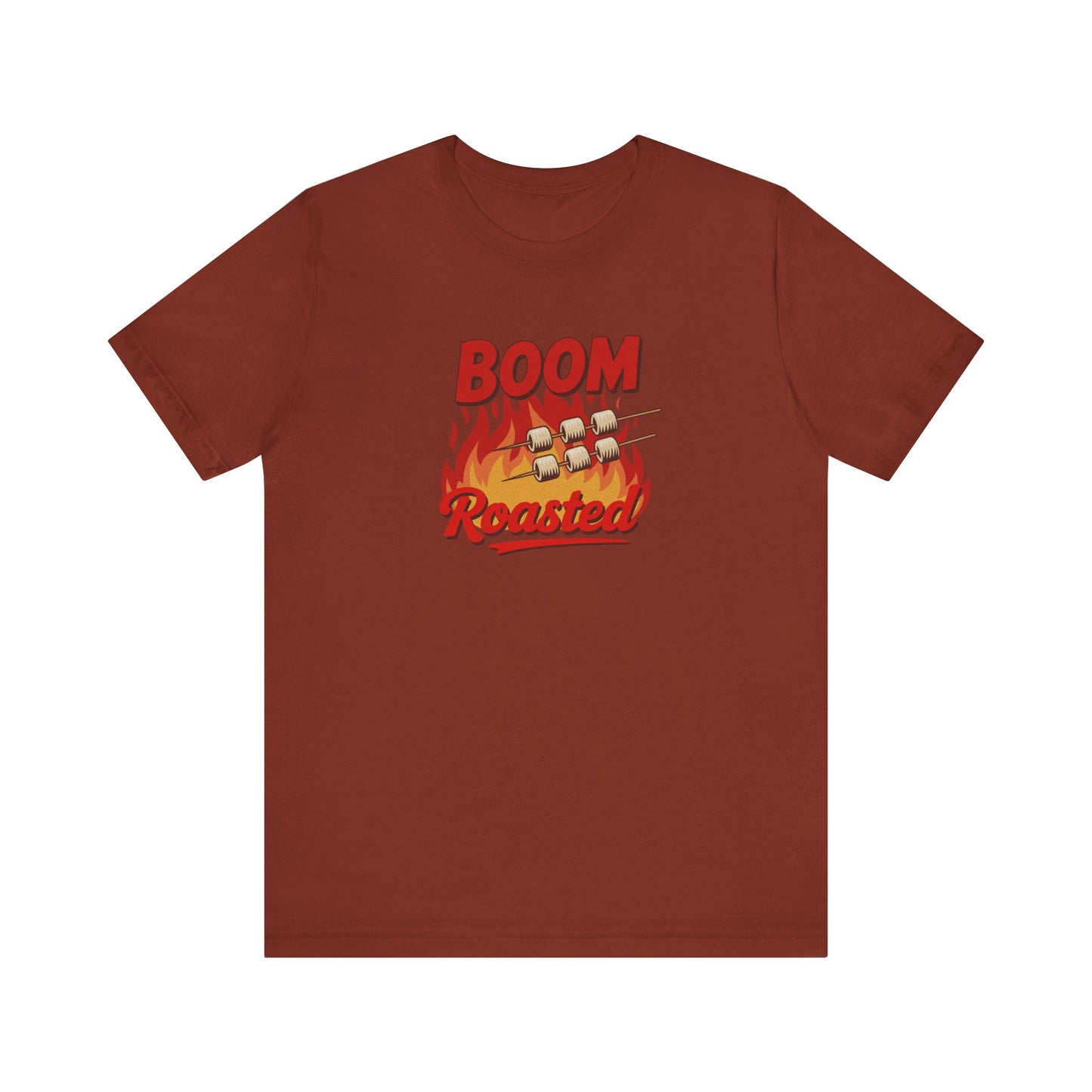 Boom, Roasted — Michael Scott Retro Tee (Dark)