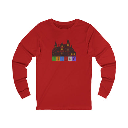 Welcome to Hill House (Off Route 41) — Clue Retro Long Sleeve (Light)