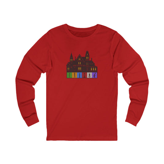 Welcome to Hill House (Off Route 41) — Clue Retro Long Sleeve (Light)
