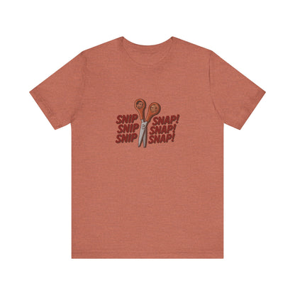 Snip Snap! — Michael Scott Vasectomy Retro Tee (Light)