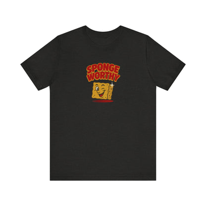 Spongeworthy — Seinfeld Retro Cartoon Tee (Dark)