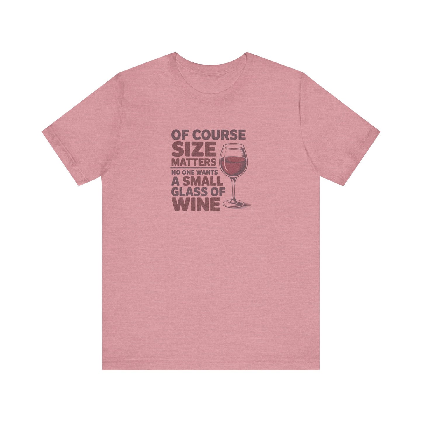 Big Glass Energy — Wine Lover Retro Tee (Light)