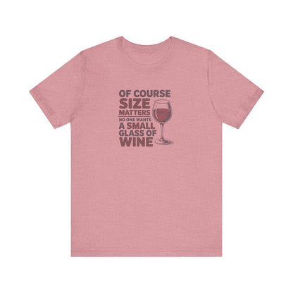 Big Glass Energy — Wine Lover Retro Tee (Light)