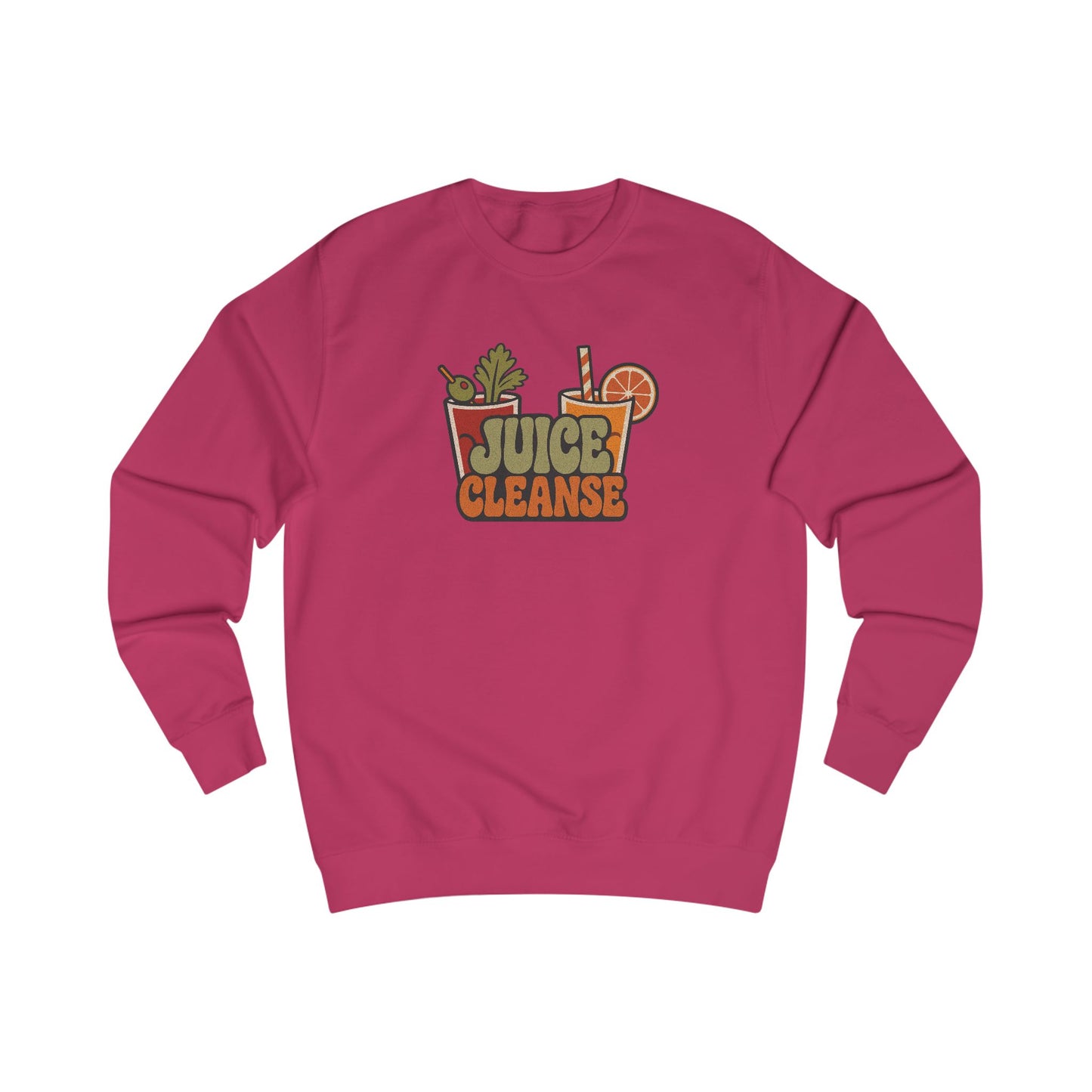 Juice Cleanse Liquid Diet — Boozy Brunch Retro Sweatshirt (Light)
