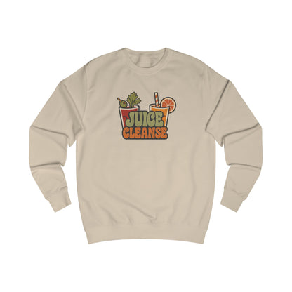 Juice Cleanse Liquid Diet — Boozy Brunch Retro Sweatshirt (Light)