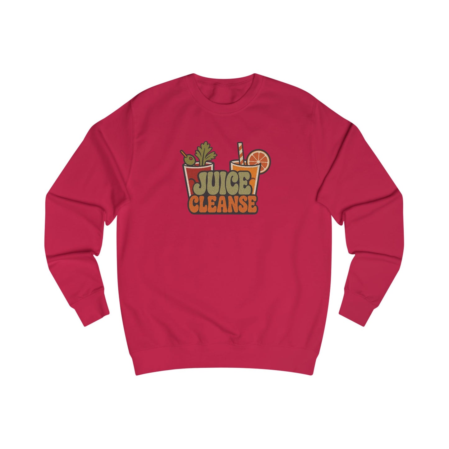 Juice Cleanse Liquid Diet — Boozy Brunch Retro Sweatshirt (Light)